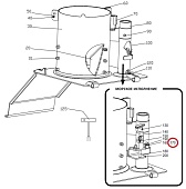 Глухая гайка Hallde 3233